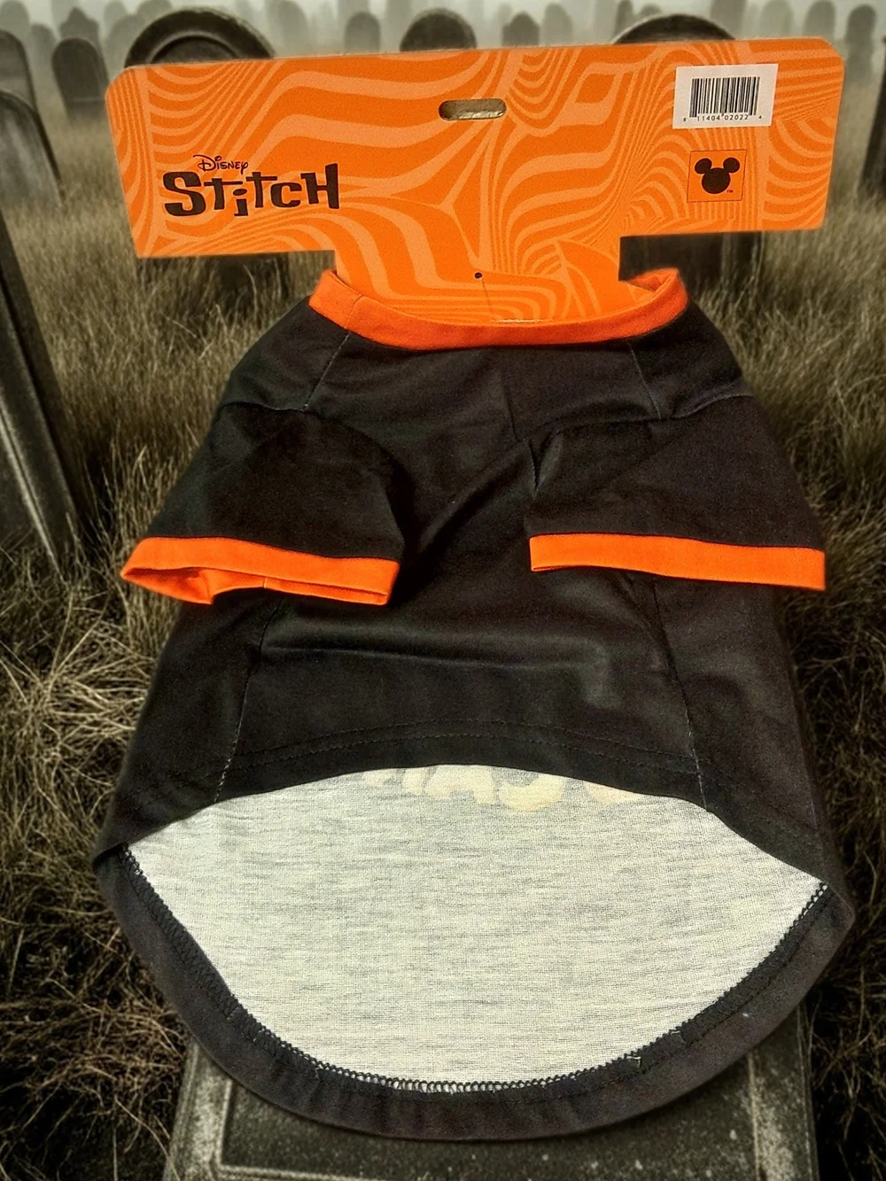 Disney Gimme Candy! Halloween Dog Tee - Black & Orange
